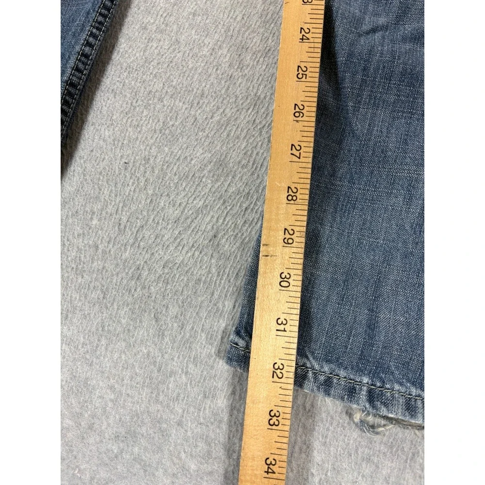 Levi's 569 Destroyed 5 Pocket Jeans (Men's 36x32) Blue‎